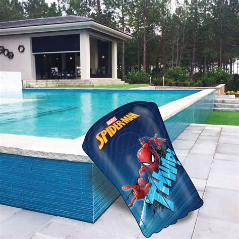 Marvel Spiderman Inflatable Surf Board, Lightweight Portable Boogie Bo