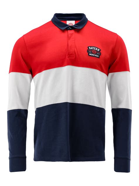 Men Long-sleeved polo shirt record champions multicoloured | Official ...