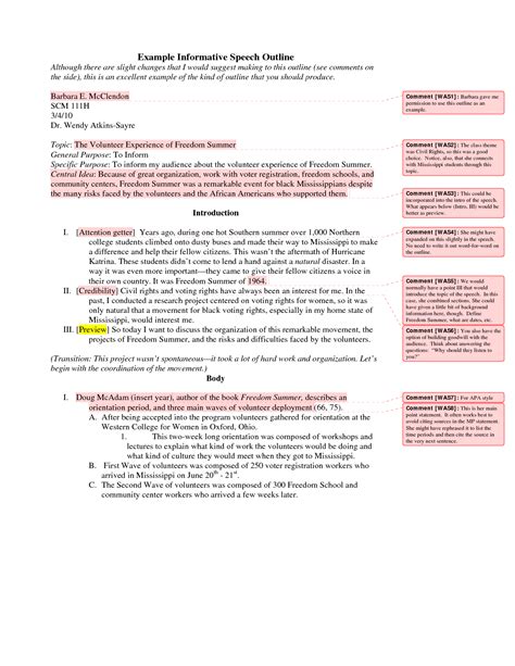 Example of Informative Speech 的图像结果