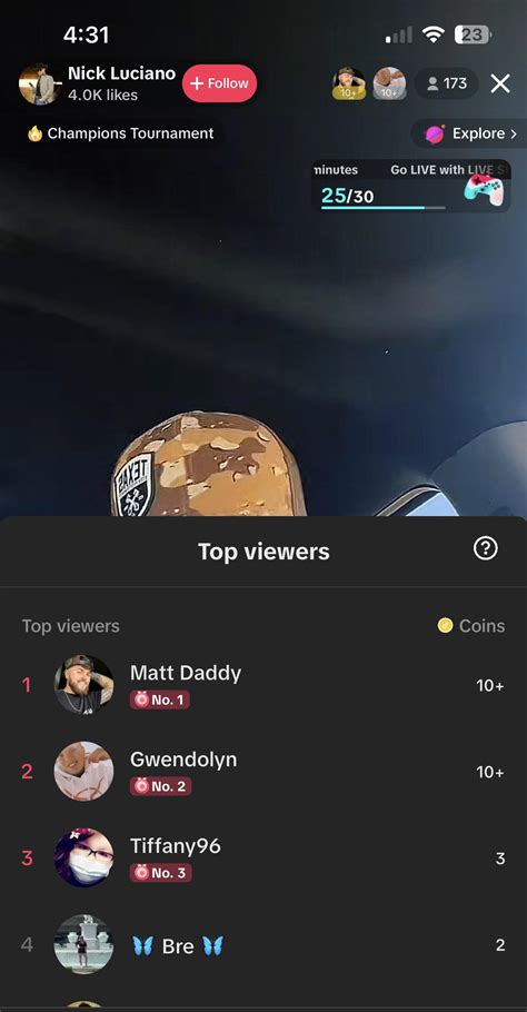 Gwenny is number two on Nick Luciano’s live : r/JennyIsALiar