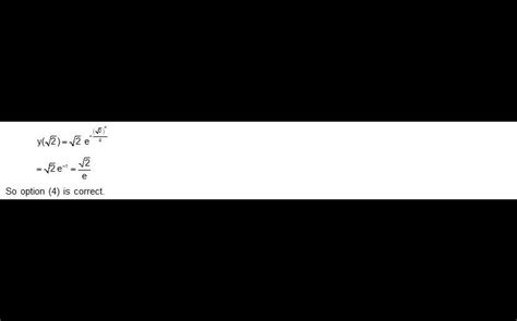 Let y(x) be the solution of the integral equation y(x) = x
