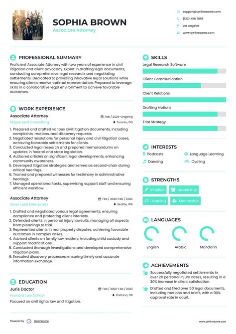 10+ Associate Attorney Resume Samples & Templates for 2025