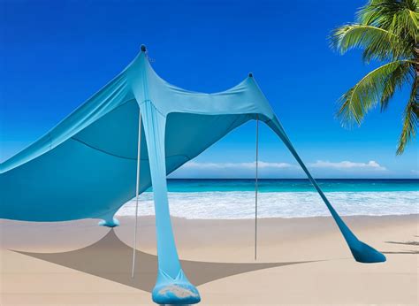 Amazon.com: BOTINDO Family Beach Tent Canopy Sun Shade, Pop Up Grande ...