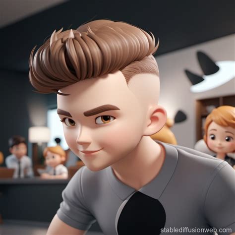 Person in White Shirt | Stable Diffusion Online