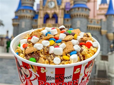 REVIEW: The NEW Magic Kingdom Popcorn Treat Is Every S'mores Lovers ...