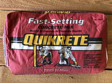 Rezultat imagine pentru Using Quikrete Fast Setting Concrete