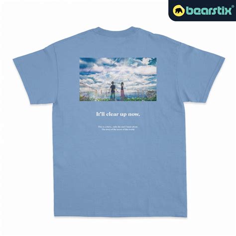 Shinzo - Tshirt Weathering With You - Uniqlo X Makoto Shinkai Shirt ...