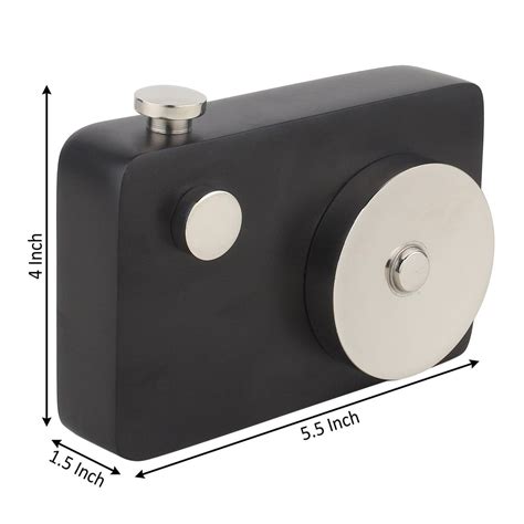 Vintage Shutter Charm in Black