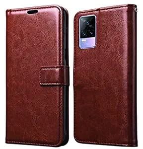 Luxury Counter Compatible for Vivo Y73 5G 2021 Version Flip Back Cover ...