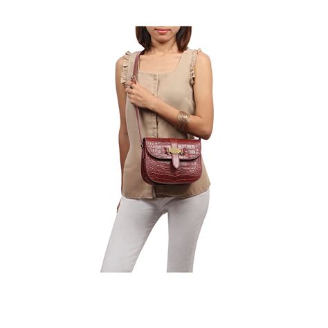Buy Marsala Santiago 03 Sling Bag Online - Hidesign