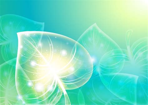 Fond de feuille d'abstraction | Vecteur Premium