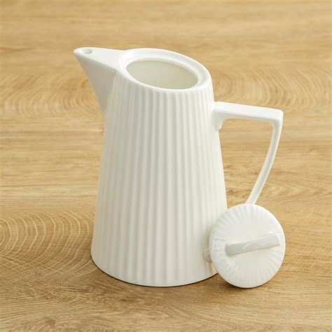 Buy Marshmallow Porcelain Tea Pot - 1.15L from Home Centre at just INR ...