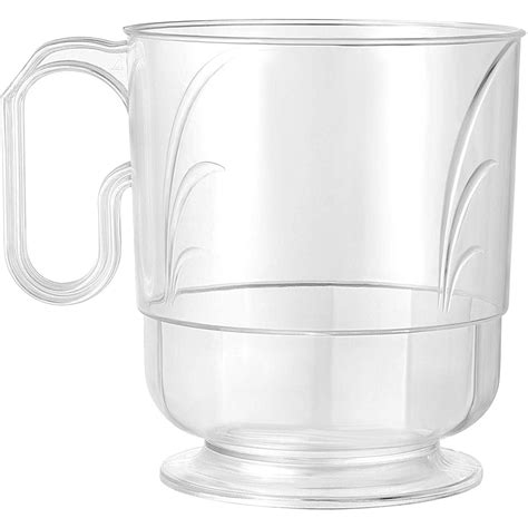Mug 8 oz Elegance Clear Coffee – OnlyOneStopShop