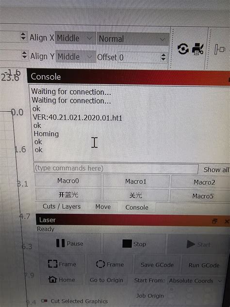 Lightburn Software Set Up 的图像结果