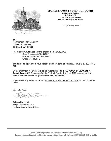 Spokane County Court Viewer