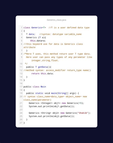 Generics in Java 的图像结果