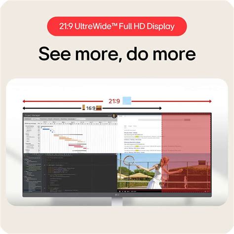 LG ULTRAWIDE SERIES 73.66 cm (29 inch) WFHD LED Backlit IPS Panel ...