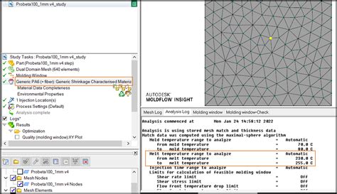 +Moldflow Defect Visulation 的图像结果