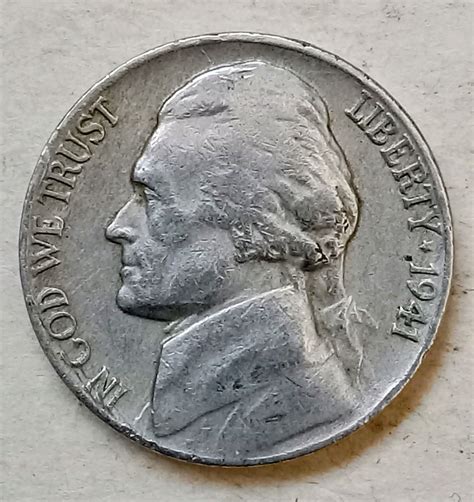 1941 Jefferson Nickel • Nice Early Date • Avg Circulated *jn412 - For ...