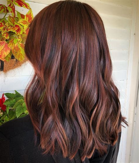 50+ Mahogany Hair Color Ideas with Various Shades & Highlights | Hair ...