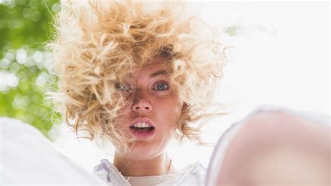 Download wallpaper girl, face, hair, surprise, section girls in ...