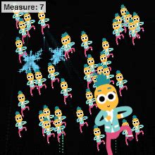 Code.org New Dance Lab Project 的图像结果