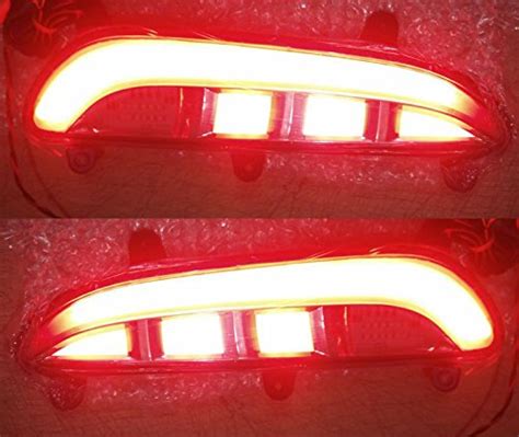 AutoPop Elite_REF_DRL Rear Reflector DRL for Hyundai Elite i20 (Set of ...