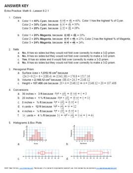 Extra Practice: Math 6 - Lesson 9.2.1 by Mr Connally's Math | TPT