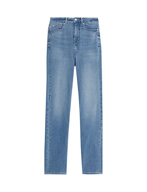 Buy Magic Shaping High Waisted Straight Leg Jeans at Marks & Spencer