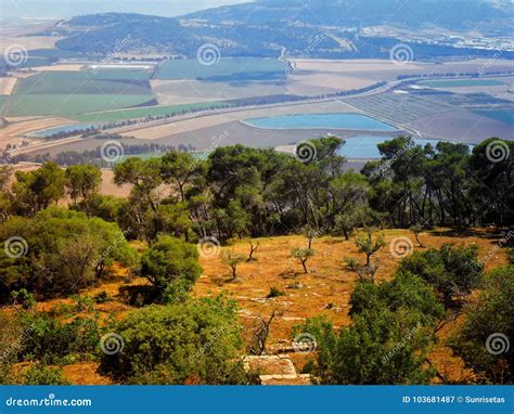 Church of the Transfiguration on Mount Tabor in Israel Stock Image ...
