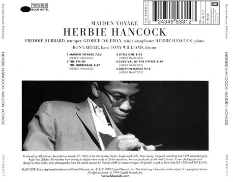 jazz GRITA!: Herbie Hancock - Maiden Voyage (1965)