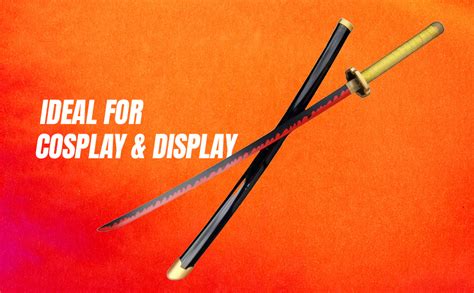 Offo Demon Slayer Yorichi (100cm Life-Size) Wooden Katana | Premium ...