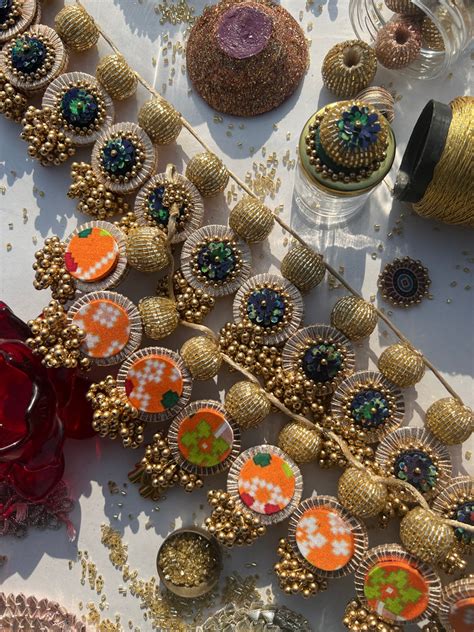 The Ready To Glam Vermillion + Yellow Congruous Divine Pichwai Glass L ...