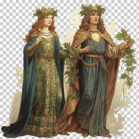 Imbolc traditions png | Premium AI-generated PSD