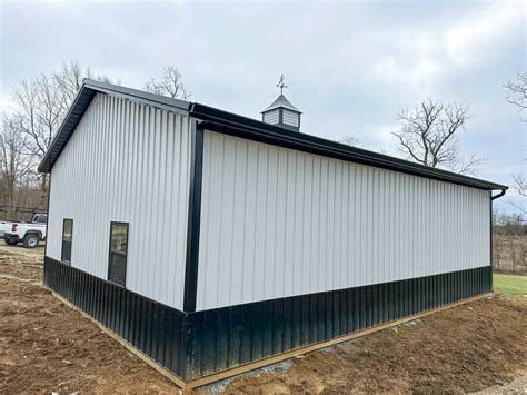 30x40 Pole Barn Garage kit Built By Dutch Builders | CMT