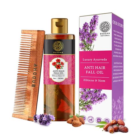 Buy BUDDHA NATURAL Hair Length Oil - For New Hair Develop & Longer Hair ...