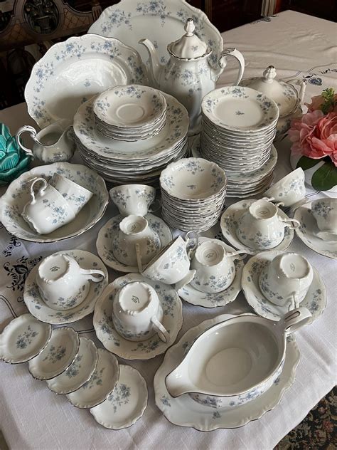 A FABULOUS Rare 82 Pcs Vintage Johann Haviland Bavaria Germany ...