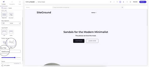 Image result for Add HTML Code to SiteGround