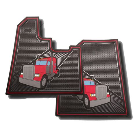 Peterbilt 379 Rubber Floor Mats - Raney's Truck Parts