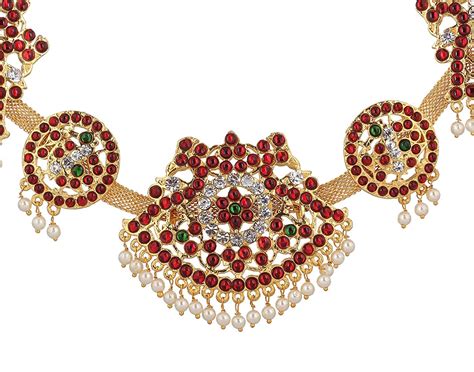 Shop Traditional Bharatanatyam Waist Belt Vaddanam - Golden Collections