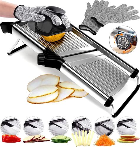 Mandoline Slicer, Vegetable Potato Slicer, Julienne Slicer, Onion ...
