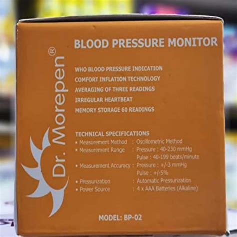 Buy DR. MOREPEN BP-02 BLOOD PRESSURE MONITOR Online & Get Upto 60% OFF ...