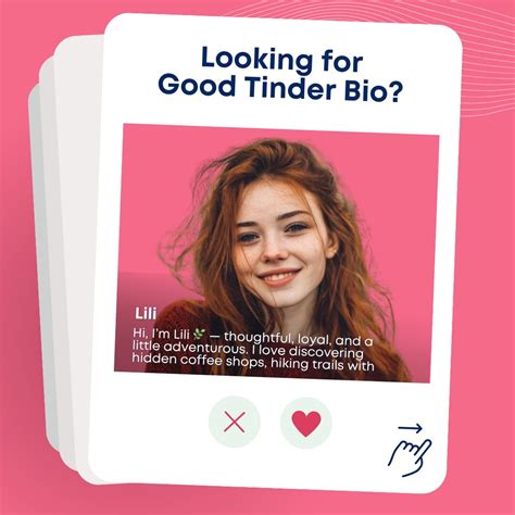 Free Tinder Bio Generator – Funny, Witty & Clever Bios That Get Matches