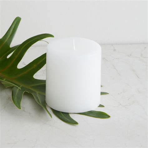 Buy Marshmallow Lily Scented Pillar Candle from Home Centre at just INR ...