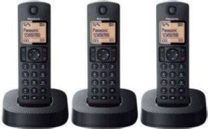 Panasonic WIRELESS INTERCOM 3 EXTENSION Cordless Landline Phone Price ...