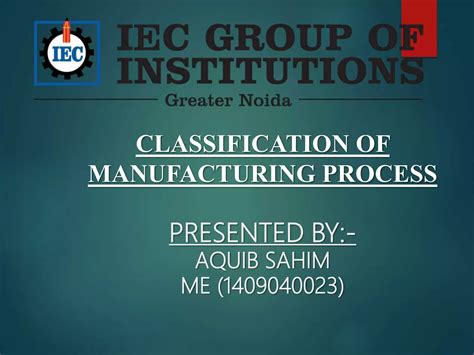 Image result for Classification of Manufacturing Process