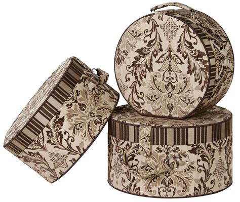 Jennifer Taylor Broderick 3-Piece Set Gift Box, Largest 16 by 15 by 8-3 ...