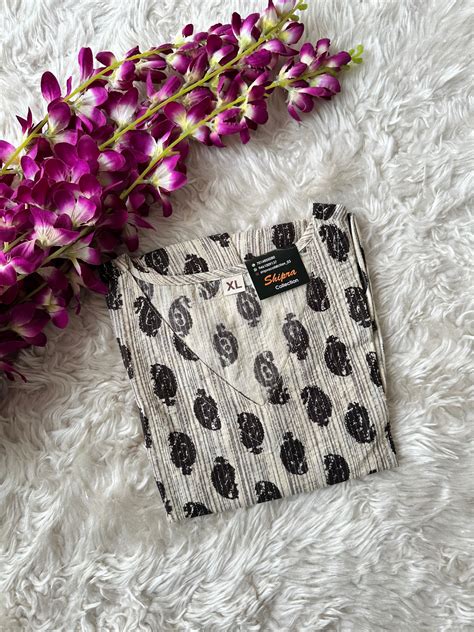 Premium Cotton v-Neck Short Kurti – Shipra Collection