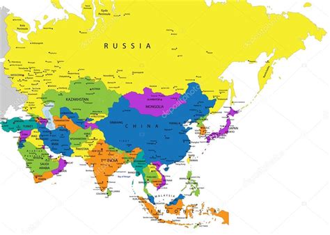 Mapa De Asia 的图像结果