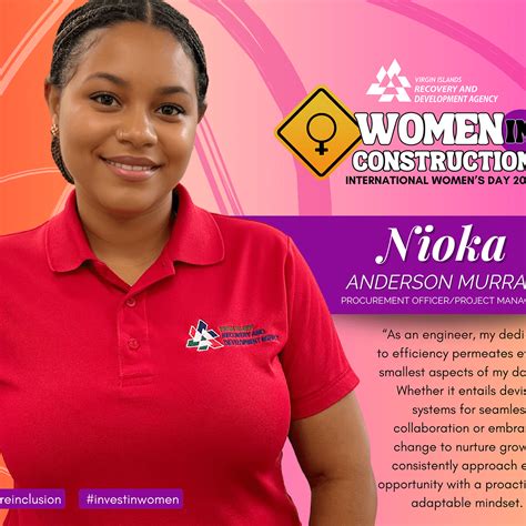 Women in Construction – Virgin Islands Recovery and Development Agency